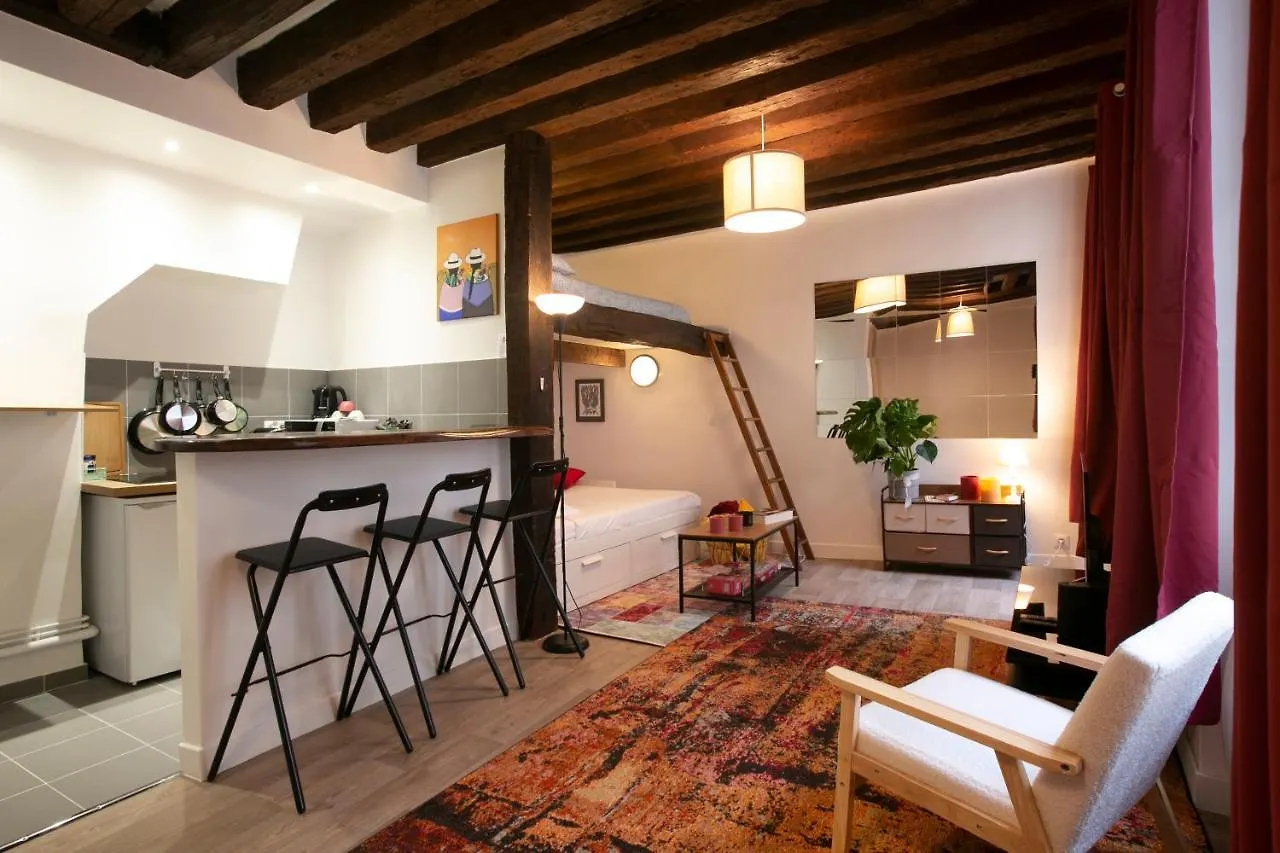 Authentic Apartment In Center Of Parisian Marais Paris